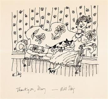 WILLIAM STEIG (1907-2003) Archive of drawings and letters.